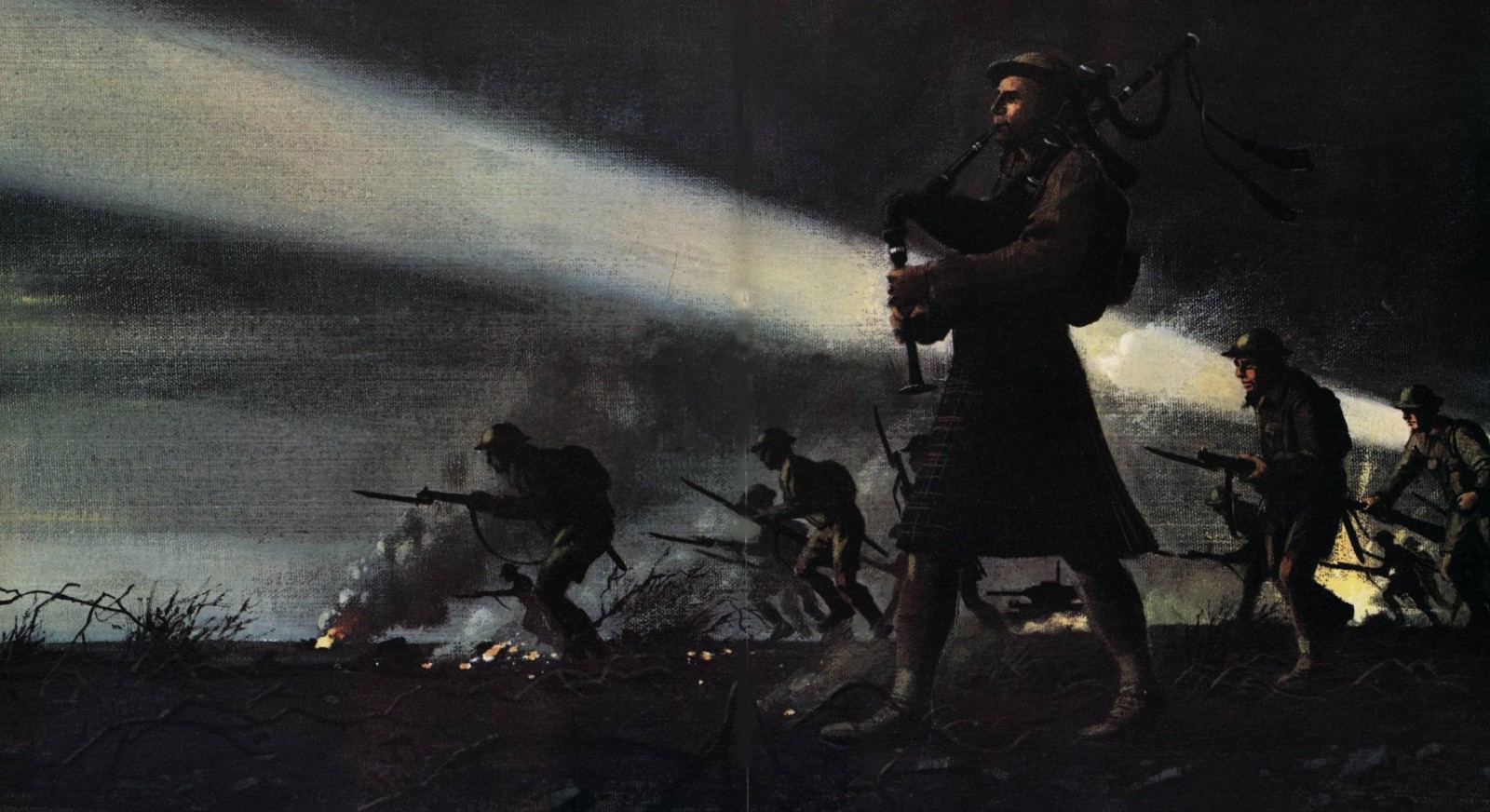 Jocks at El Alamein, by Michael Stride