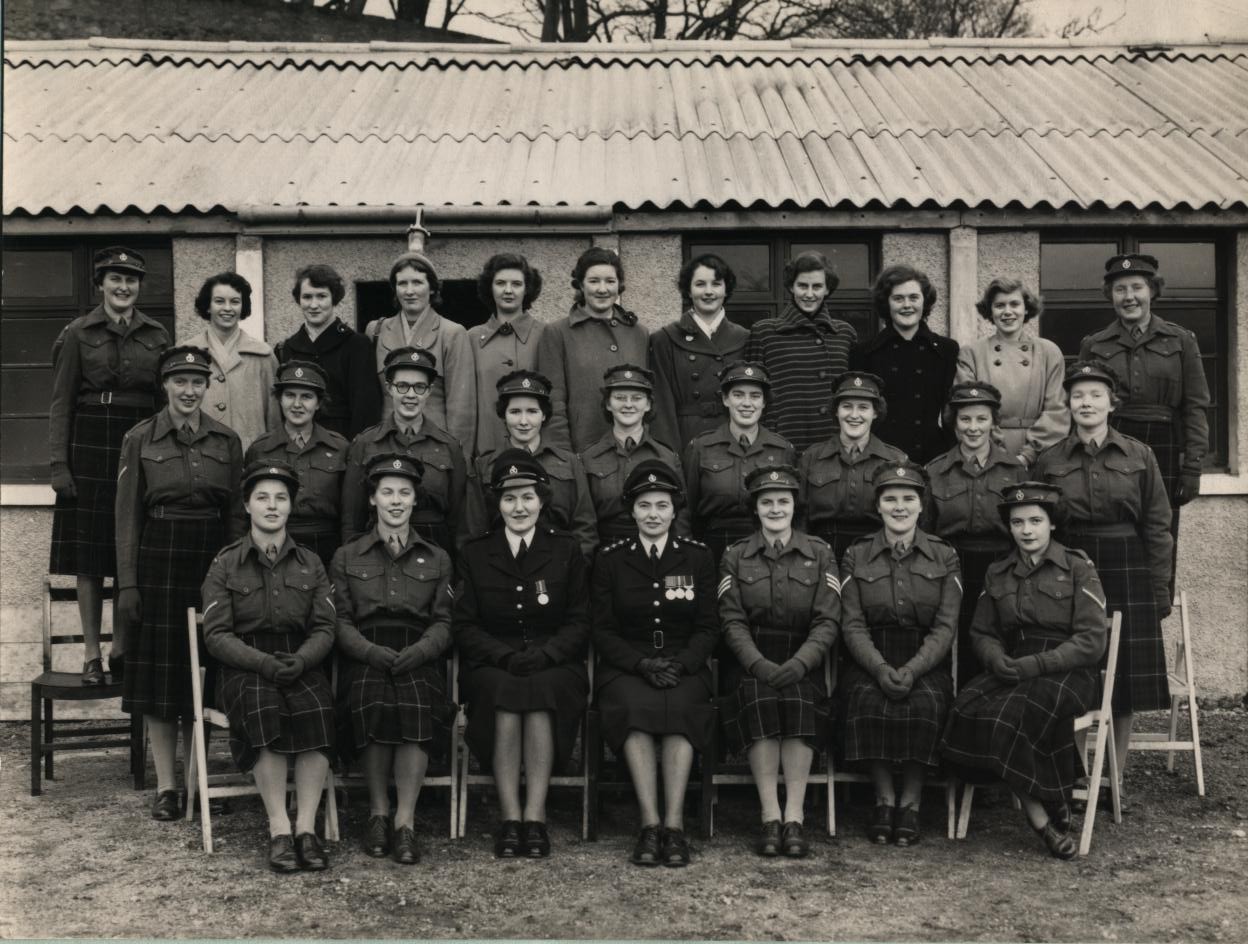 Aberdeen University OTC WRAC 1953