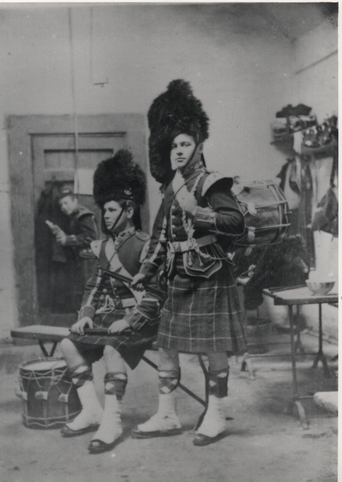 72nd Drummers Room, Edinburgh Castle, 1886