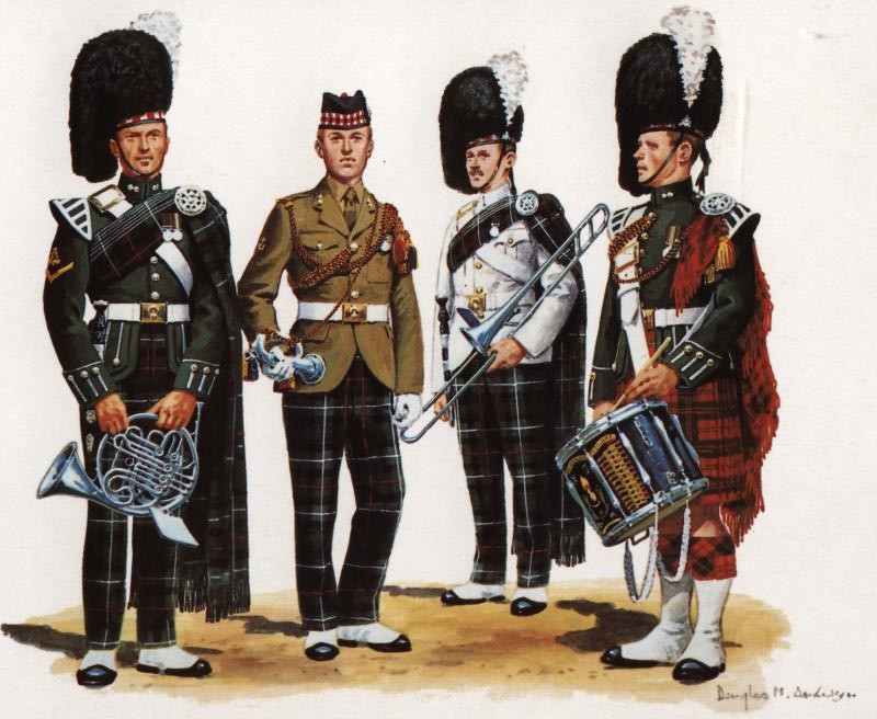 Royal Highland Fusiliers, 1993, by D N Anderson