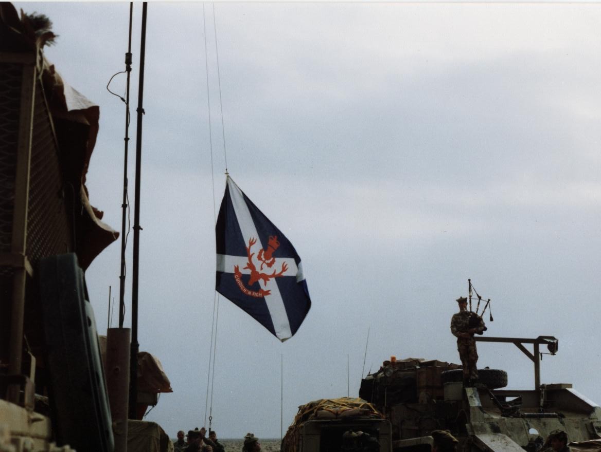 Queen’s Own Highlanders, Gulf War I